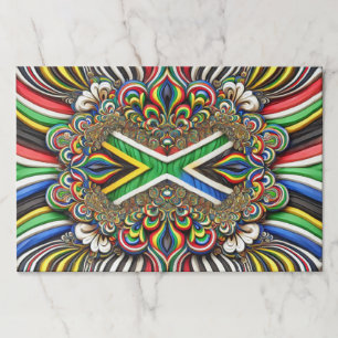 南アフリカの色を使用したティアウェイ紙パッド ペーパーパッド