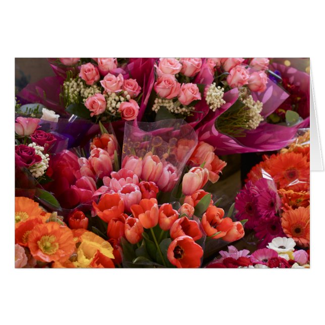 南アフリカの花の市場 (正面横)