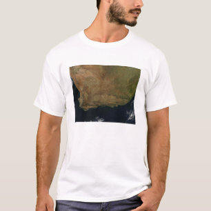 南アフリカの衛星観測 Tシャツ