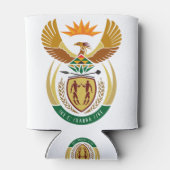 南アフリカの象徴 缶クーラー (裏面)