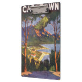 南アフリカの都市ケープタウン、ヴィンテージ旅行 クリップボード (左)