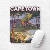 南アフリカの都市ケープタウン、ヴィンテージ旅行 マウスパッド (マウス)