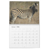 南アフリカの野生生物2025 カレンダー (1月 2026)