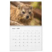 南アフリカの野生生物2025 カレンダー (3月 2027)