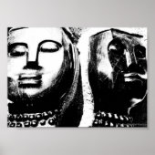 「南アフリカの顔」 JTGアートポスター ポスター (正面)