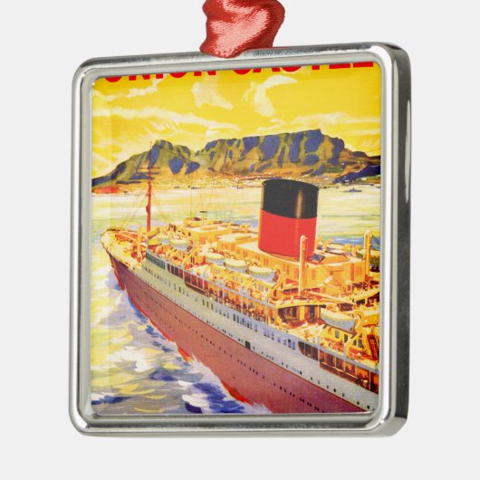 南アフリカへのユニオン城 メタルオーナメント (左)