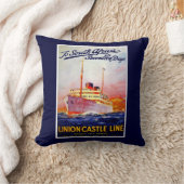 南アフリカへ17日 クッション (ブランケット)