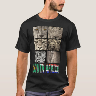 南アフリカを愛そう 南アフリカのために野生生物を守ろう F Tシャツ