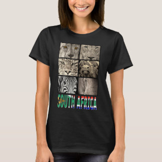 南アフリカを愛そう 南アフリカのために野生生物を愛そう F Tシャツ