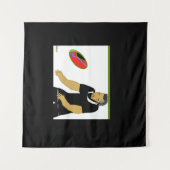 南アフリカアート2023ラグビーワールドカップ タペストリー (正面(横))