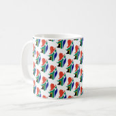 南アフリカエフェ賛美ソバイブル聖なる書物、 経典 コーヒーマグカップ (正面左)