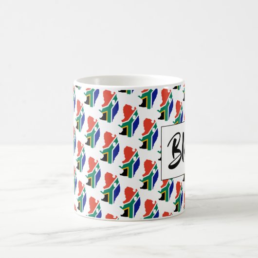 南アフリカエフェ賛美ソバイブル聖なる書物、 経典 コーヒーマグカップ (中央)