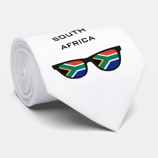 南アフリカシェードカスタム文字&カラータイ ネクタイ (ロール)