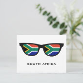 南アフリカシェードカスタム文字&カラーポストカード ポストカード (スタンド正面)