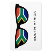 南アフリカシェードカスタム文字&カラーマグネット マグネット (縦)