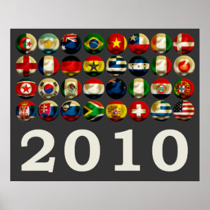 南アフリカ世界2010 ポスター