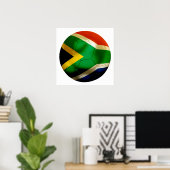 南アフリカ世界 ポスター (ホームオフィス)