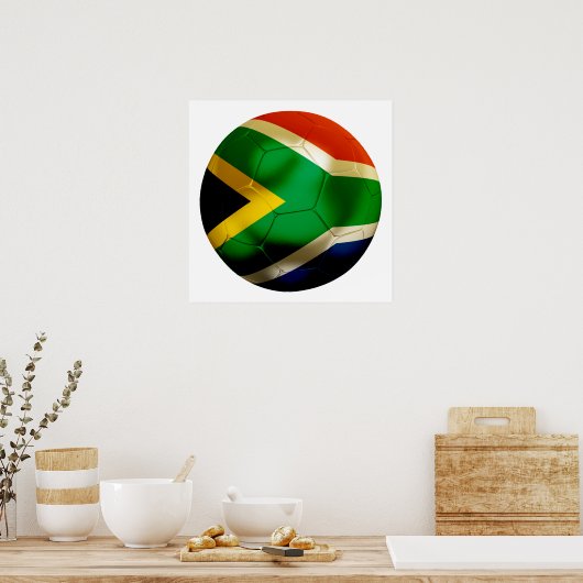 南アフリカ世界 ポスター (キッチン)