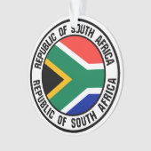 南アフリカ丸エンブレム オーナメント (正面)