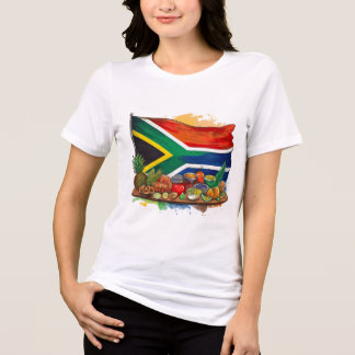 南アフリカ伝統的国旗 トライブレンドＴシャツ