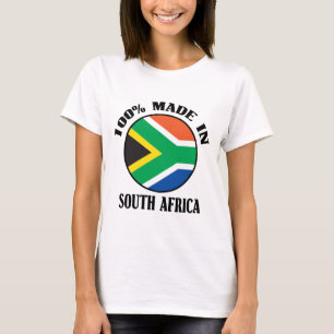 南アフリカ共和国で作られる Tシャツ