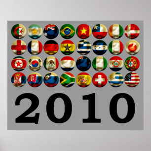 南アフリカ共和国の世界2010年 ポスター