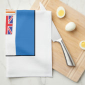 南アフリカ共和国の旗 キッチンタオル (四つ折り)