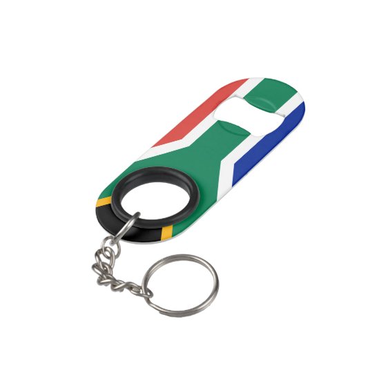 南アフリカ共和国の旗 キーホルダー栓抜き (裏面アングル)