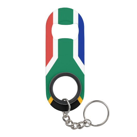 南アフリカ共和国の旗 キーホルダー栓抜き (裏面)