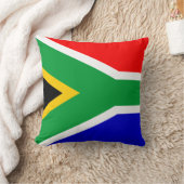南アフリカ共和国の旗 クッション (ブランケット)