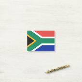 南アフリカ共和国の旗 ポストイット (デスク上)