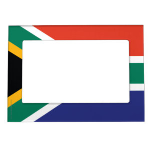 南アフリカ共和国の明白な旗 マグネットフレーム