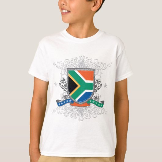 南アフリカ共和国の盾 Tシャツ (正面)