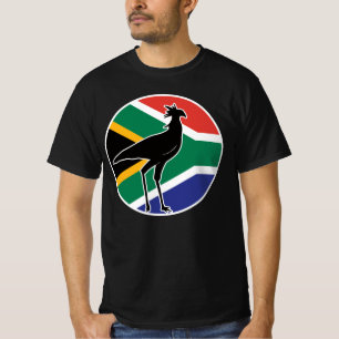 南アフリカ共和国の鳥の秘書官 Tシャツ