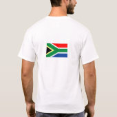 南アフリカ共和国のTシャツ Tシャツ (裏面)