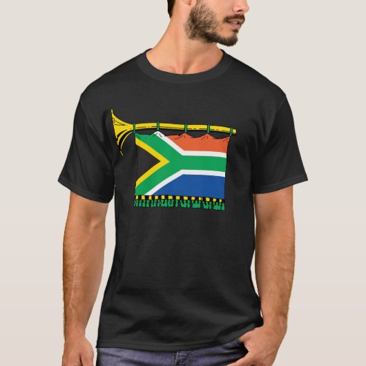 南アフリカ共和国のvuvuzela tシャツ (正面)