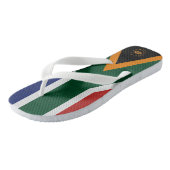 南アフリカ共和国は=国旗着色します ビーチサンダル (アングル)