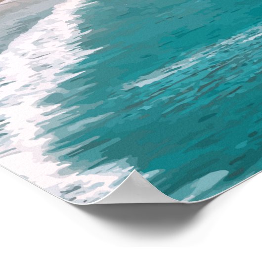 南アフリカ共和国ケープタウン旅行作品 ポスター (角)