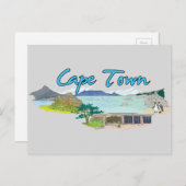 南アフリカ共和国ケープタウン ポストカード (正面/裏面)