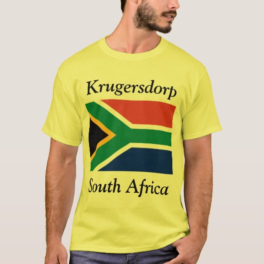 南アフリカ共和国ゴーテン州クルーゲルスドルプ Tシャツ (正面)