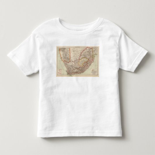 南アフリカ共和国3 トドラーTシャツ (正面)