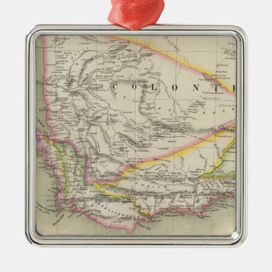 南アフリカ共和国53 メタルオーナメント (正面)