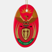 南アフリカ共和国*オーナメント   ZUID-AFRIKAのオーナメント セラミックオーナメント (右)