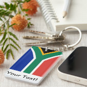 南アフリカ共和国 キーホルダー (正面右)