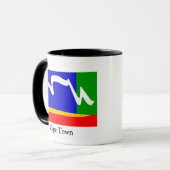 南アフリカ共和国* -ケープタウンのマグの大学 マグカップ (正面左)
