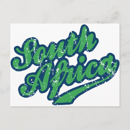 南アフリカ共和国 ポストカード (正面)