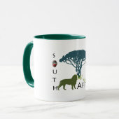 南アフリカ共和国 マグカップ (正面左)