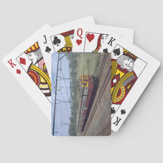 南アフリカ共和国、世界のSAR MU_Trains トランプ (裏面)