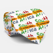 南アフリカ共和国: 虹の国家 ネクタイ (ロール)