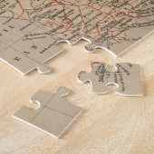 南アフリカ共和国(1880年)のヴィンテージの地図 ジグソーパズル (側面)